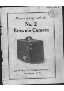 Kodak Brownie 2 manual. Camera Instructions.
